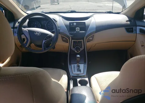 2013 Hyundai Elantra Gls from USA, damaged, VIN 5NPDH4AE2DH425255